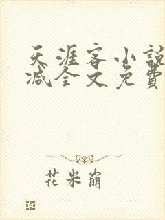 天涯客小说未删减全文免费阅读封面