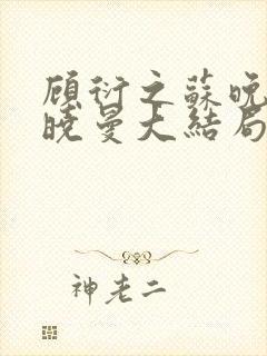 顾衍之苏晚叶陈晓曼大结局封面