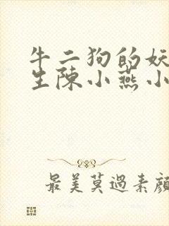 牛二狗的妖孽人生陈小燕小说