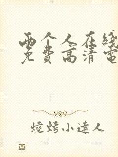 两个人在线观看免费高清电视剧