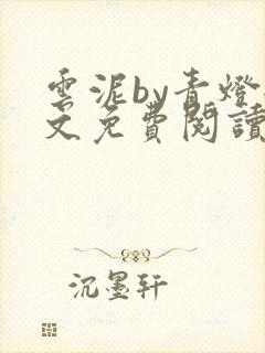 云泥by青灯全文免费阅读笔趣阁封面