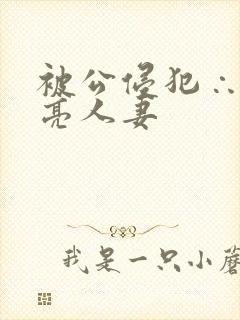 被公侵犯∴的漂亮人妻封面