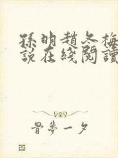 孙明赵冬梅的小说在线阅读无弹窗