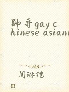 帅哥gay chinese asian1069