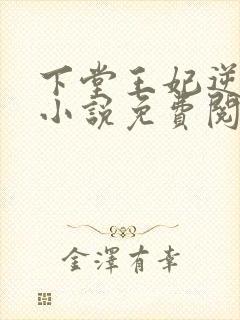 下堂王妃逆袭记小说免费阅读