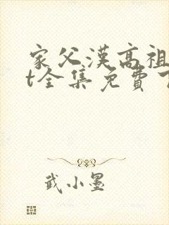 家父汉高祖txt全集免费下载