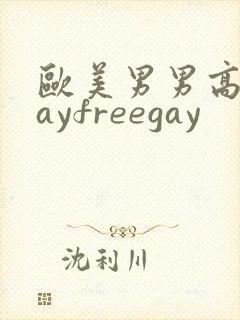 欧美男男高清gayfreegay