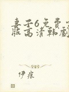 妻子6免费完整版高清韩剧观看