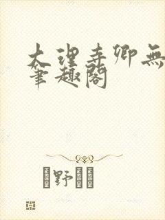 大理寺卿无删改笔趣阁封面