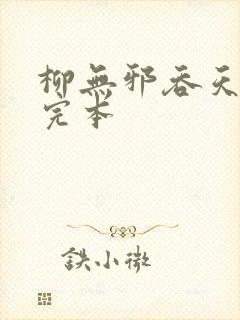 柳无邪吞天神鼎完本