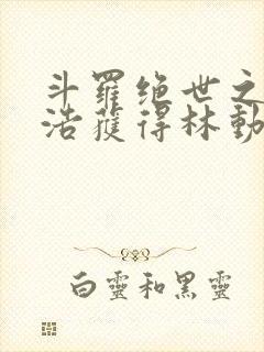 斗罗绝世之霍雨浩获得林动传承笔趣阁