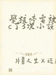学校停电被同桌c了3次小说封面