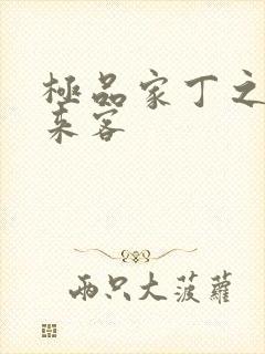 极品家丁之远方来客封面