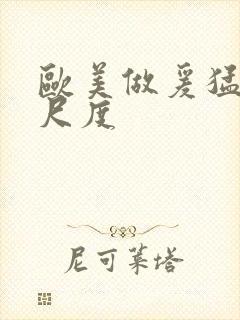 欧美做爰猛烈大尺度