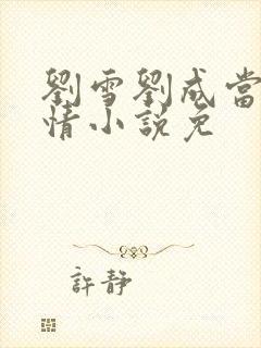 刘雪刘成当代爱情小说免