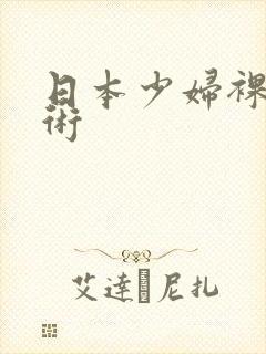 日本少妇裸体艺术封面