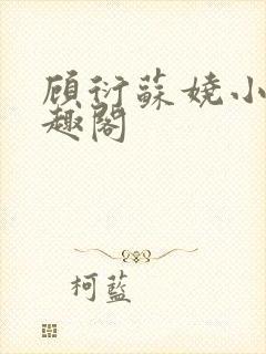 顾衍苏娆小说笔趣阁