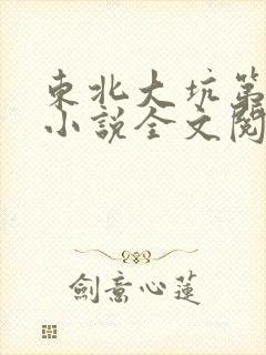 东北大坑第二部小说全文阅读