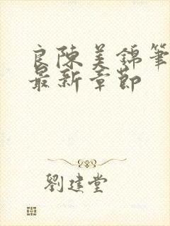 良陈美锦笔趣阁最新章节