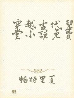 穿越古代儿孙满堂小说免费阅读全文