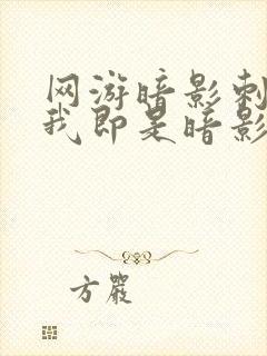 网游暗影刺客,我即是暗影