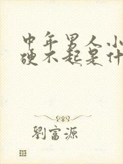中年男人小弟弟硬不起是什么原因封面