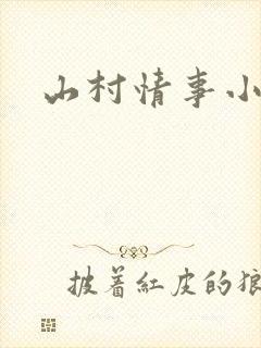 山村情事小说