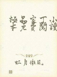 极品家丁小说完本免费阅读