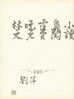 林晚霍枭小说全文免费阅读最新章节更新