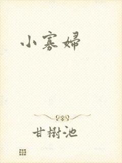 小寡妇