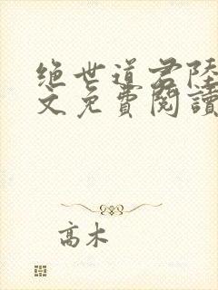 绝世道君陆羽全文免费阅读无弹窗封面