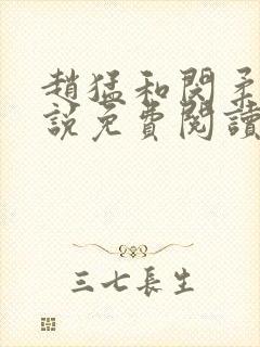 赵猛和闵柔的小说免费阅读