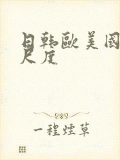 日韩欧美国产大尺度