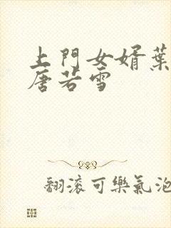 上门女婿叶凡与唐若雪