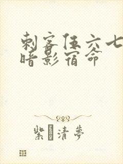 刺客伍六七4季暗影宿命