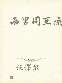 两男同互操封面