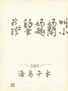 我的妈妈叫黄淑珍笔趣阁小说