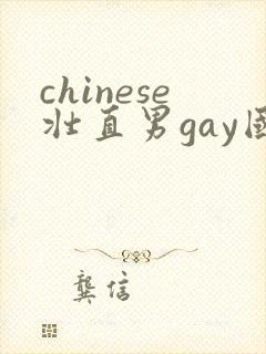 chinese壮直男gay国产