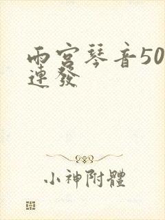 雨宫琴音500连发封面