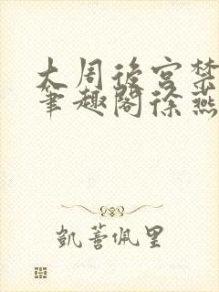 大周后宫禁事录笔趣阁徐燕池