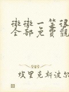 微微一笑很倾城全部免费观看全集