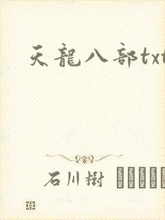天龙八部txt