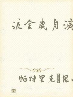 流金岁月演员表封面