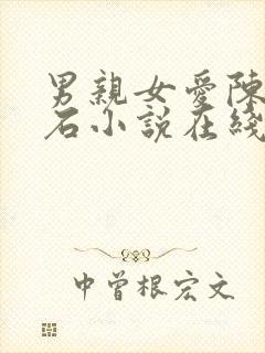 男亲女爱陈楚久石小说在线阅读封面