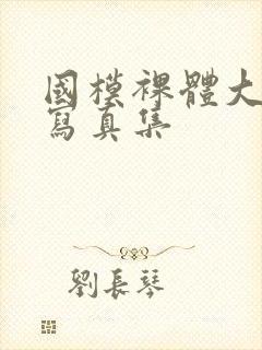 国模裸体大尺度写真集