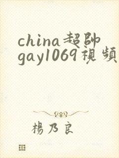 china超帅gay1069视频