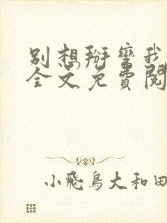 别想掰弯我小说全文免费阅读笔趣阁