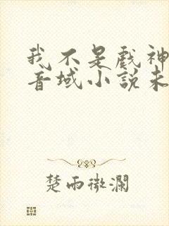 我不是戏神三九音域小说未删版全文封面