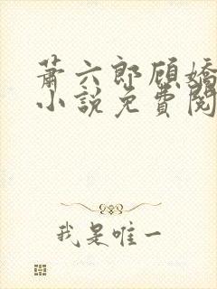 萧六郎顾娇穿越小说免费阅读