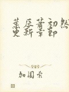 叶辰萧初然最快更新章节封面